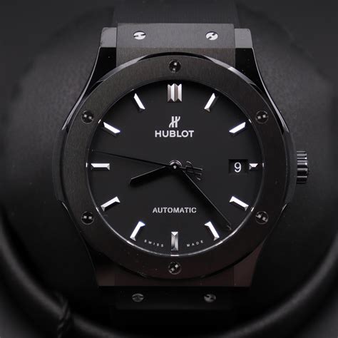 hublot classic fusion black dial|Hublot Classic Fusion Black Magic, Black Dial .